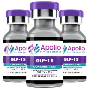 GLP-1 S 3mg Multi Pack Peptides by Apollo Peptide Sciences GLP-1 S 3mg Multi Pack Peptides by Apollo Peptide Sciences