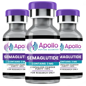 Semagslutide 3mg Multi Pack Peptides by Apollo Peptide Sciences